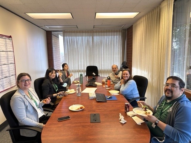 Comm Dev Planning pizza party 2-7-2023