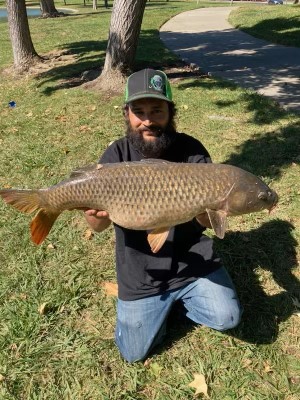 Casey L 16.6 lb carp