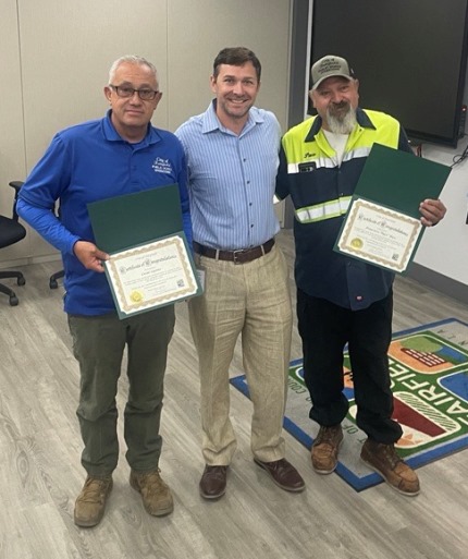 Win Wednesday Paco and Cesar PW Corp Yard 8-28-2024