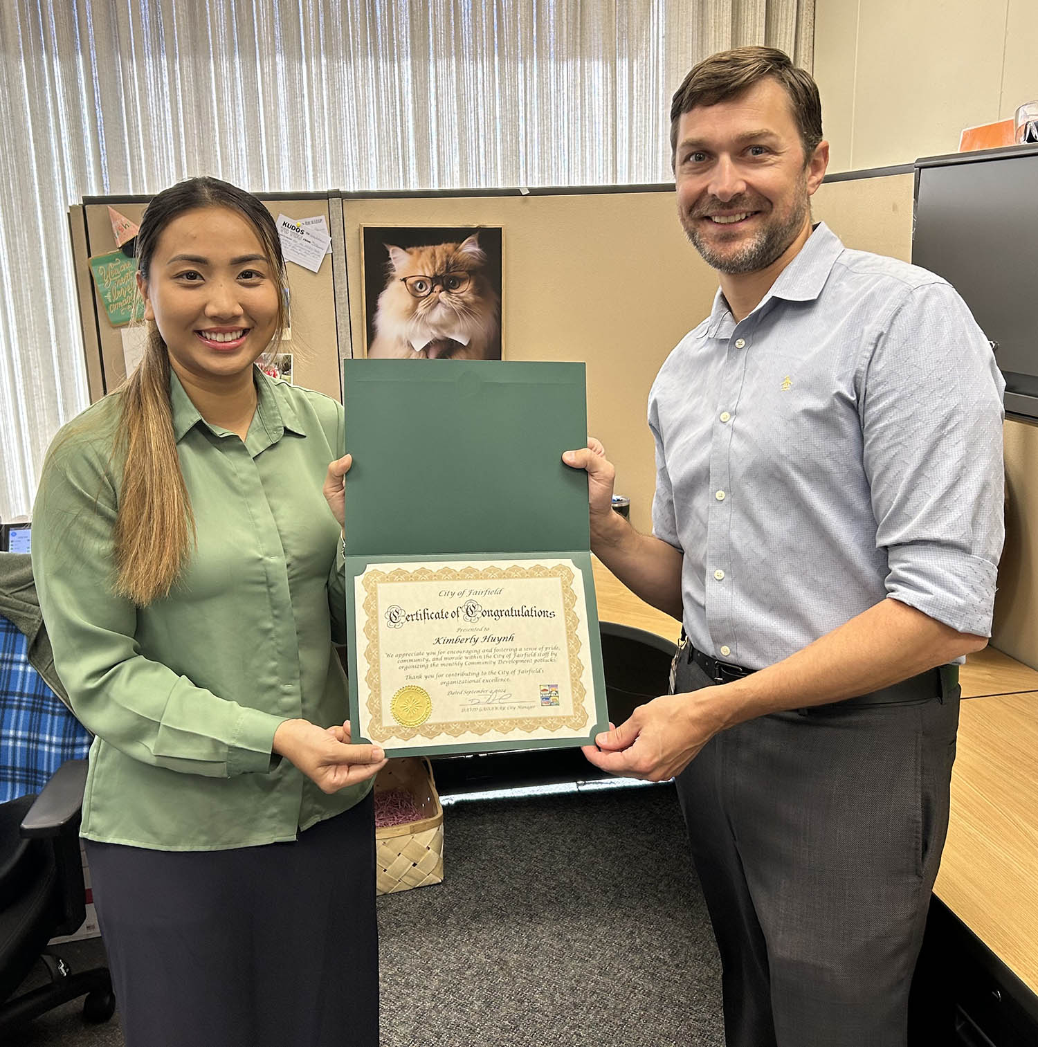 Kimberly Huynh, Win Wednesday Recipient 09-03-2024