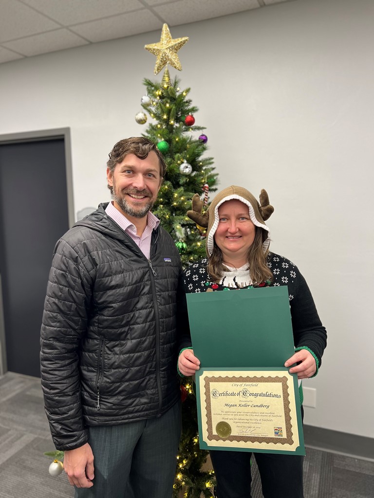 Wednesday Win December Megan and David