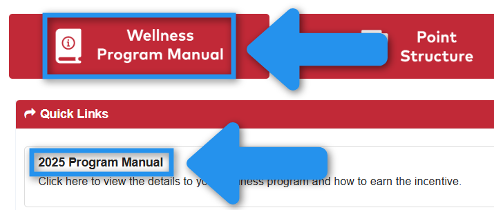 Wellness Program Manual Location