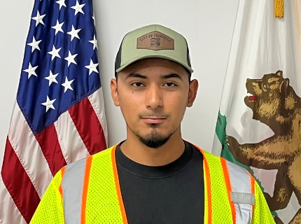 Welcome new Utility Worker II Eduardo Tinoco