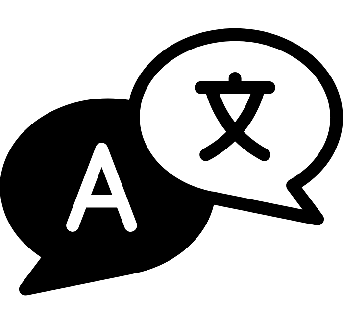 Bilingual Request Icon